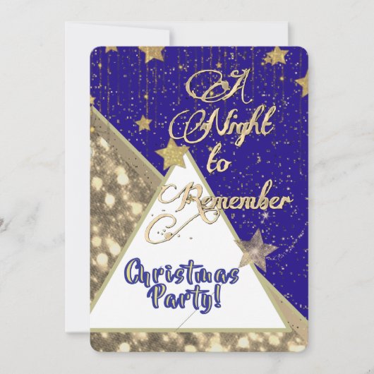 Weihnachtsfeier-Einladung Einladung (Vorderseite)