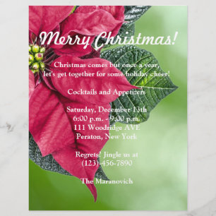 Weihnachtsfeier-Einladung Flyer