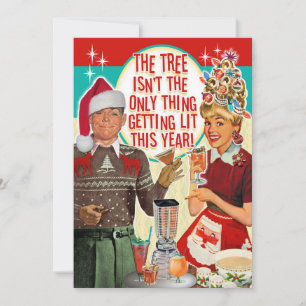 Weihnachtsfeier-Einladung für Paare - Wird ordentl Einladung
