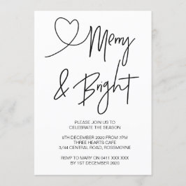 Weihnachtsfeier Einladung Weihnachts-Party