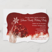 Weihnachtsfeier Einladungen (Vorderseite)