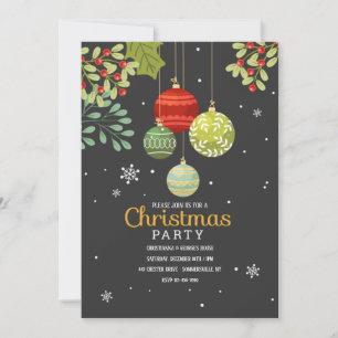 Weihnachtsfeier-Einladungen Festive Times Einladung