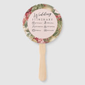 Weihnachtsfeier Fächer (Vorderseite)