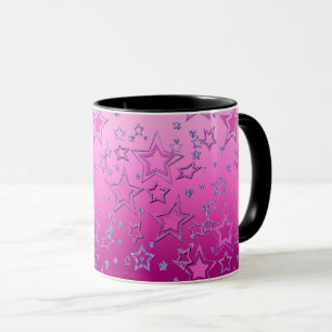 Weihnachtsfeier Farbverlauf Glitter Glanz Konfetti Tasse