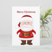 Weihnachtsfeier Feiertagskarte (Stehend Vorderseite)