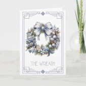 Weihnachtsfeier Feiertagskarte (Vorderseite)