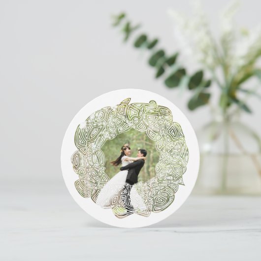 Weihnachtsfeier Feiertagskarte (Stehend Vorderseite)