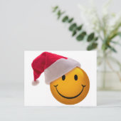Weihnachtsfeier Feiertagspostkarte (Stehend Vorderseite)