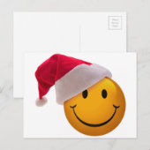 Weihnachtsfeier Feiertagspostkarte (Vorne/Hinten)