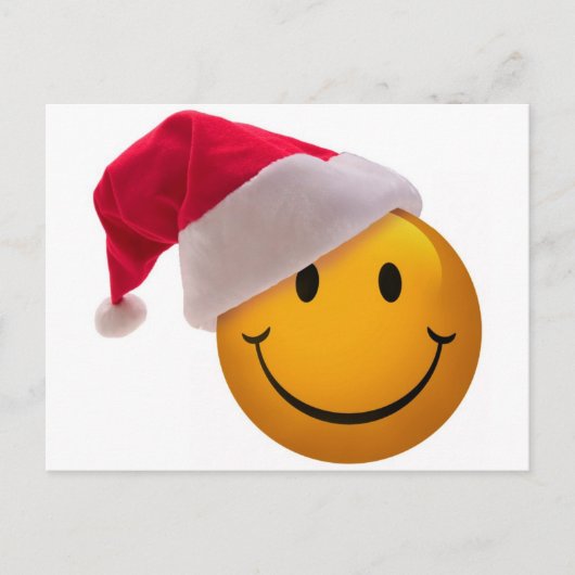 Weihnachtsfeier Feiertagspostkarte (Vorderseite)