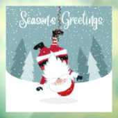 Weihnachtsfeier Fensteraufkleber (Blatt 3)