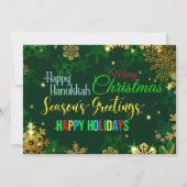 Weihnachtsfeier Flat Einladung 12x18 (Vorderseite)