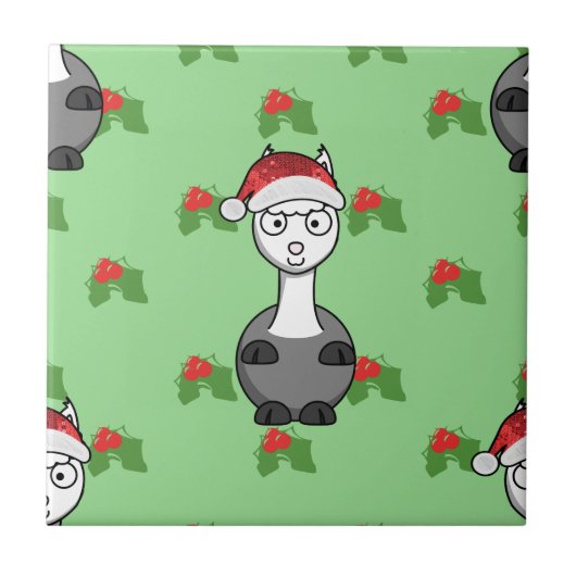 Weihnachtsfeier Fliese (Vorderseite)
