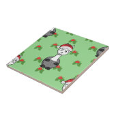 Weihnachtsfeier Fliese (Seite)