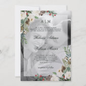 Weihnachtsfeier | Foto Einladung mit Overlay (Vorderseite)