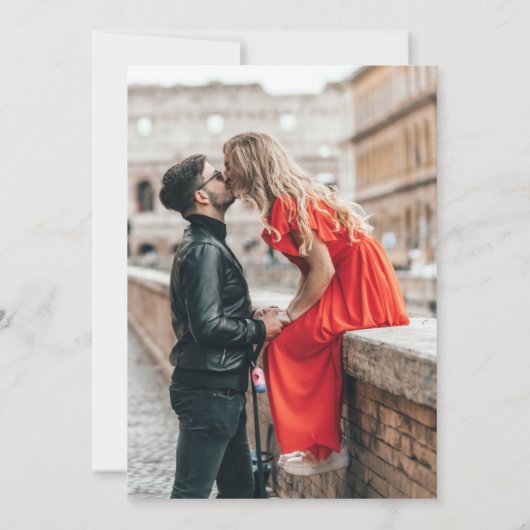 Weihnachtsfeier | FOTO SAVE THE DATE (Rückseite)