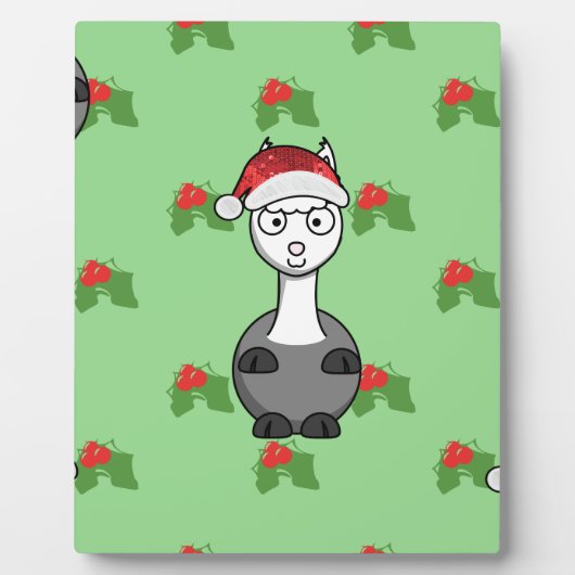 Weihnachtsfeier Fotoplatte (Vorderseite)