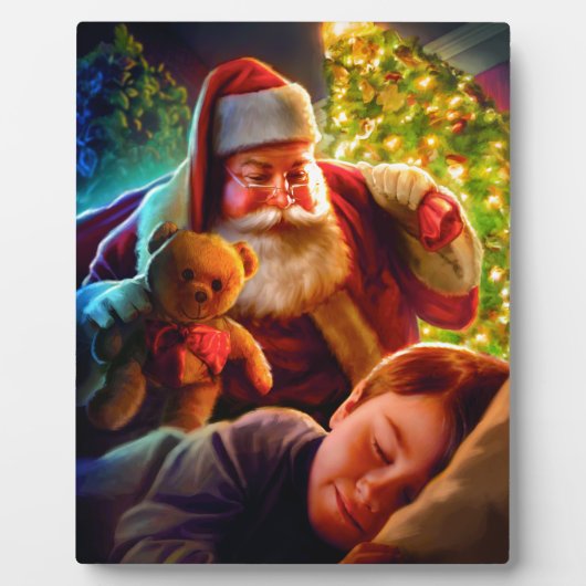 Weihnachtsfeier Fotoplatte (Vorderseite)