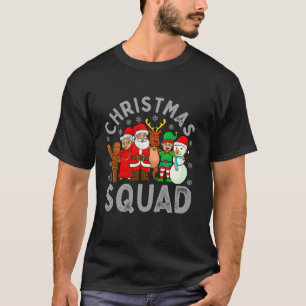 Weihnachtsfeier Funny Santa Family Xmas Pajamas Lo T-Shirt