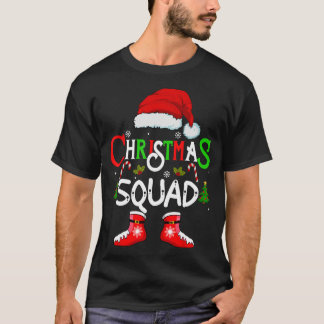 Weihnachtsfeier Funny Xmas santa Familie Pajamas c T-Shirt