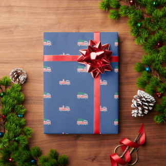 Weihnachtsfeier für Motor Geschenkpapier