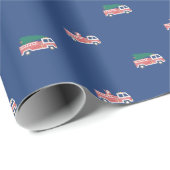 Weihnachtsfeier für Motor Geschenkpapier (Rolleneckpunkt)