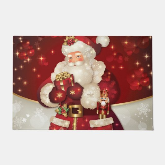 Weihnachtsfeier Fußmatte (Vorderseite)