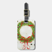 Weihnachtsfeier Gepäckanhänger (Vorderseite vertikal)