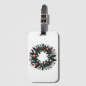 Weihnachtsfeier Gepäckanhänger (Vorderseite Vertikal)