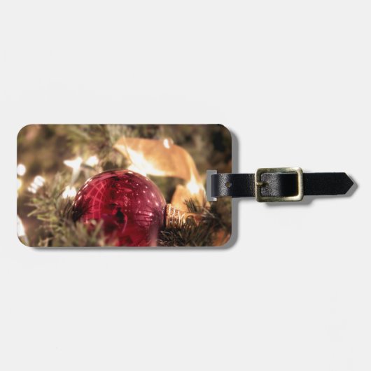 Weihnachtsfeier Gepäckanhänger (Vorderseite horizontal)