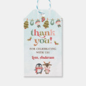 Weihnachtsfeier Geschenkanhänger (Vorderseite)