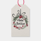 Weihnachtsfeier Geschenkanhänger (Rückseite)