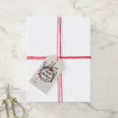 Weihnachtsfeier Geschenkanhänger (Mit Garn)