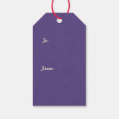 Weihnachtsfeier Geschenkanhänger (Rückseite)
