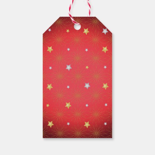 Weihnachtsfeier Geschenkanhänger (Rückseite)