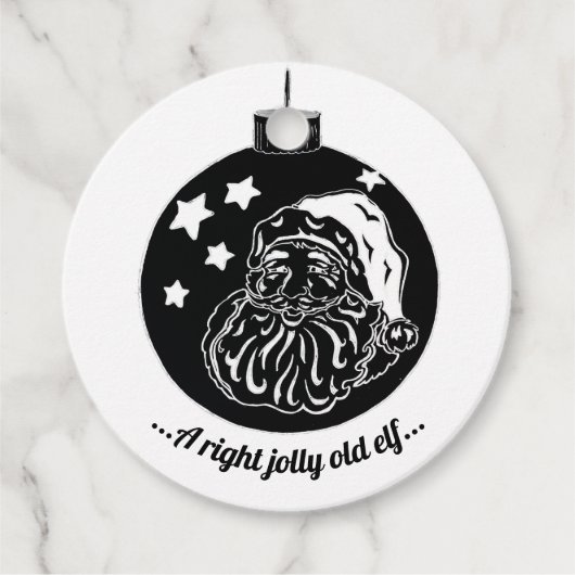 Weihnachtsfeier Geschenkanhänger (Vorderseite)