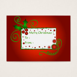 Weihnachtsfeier - Geschenkkarte