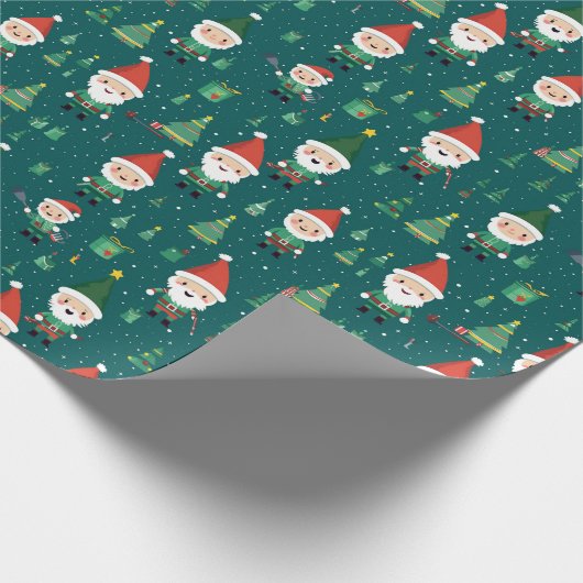 Weihnachtsfeier Geschenkpapier (Ecke)