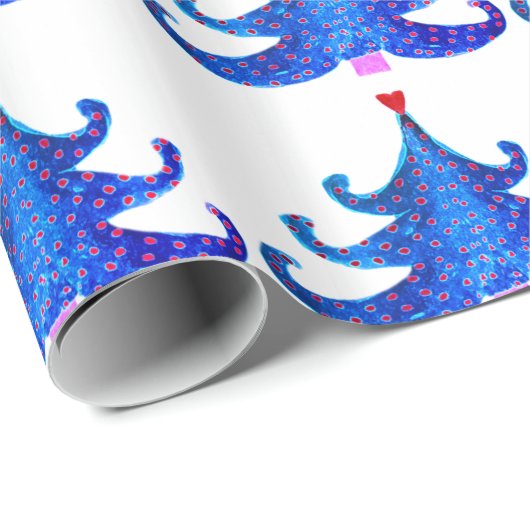 Weihnachtsfeier Geschenkpapier (Rolleneckpunkt)