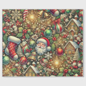 Weihnachtsfeier Geschenkpapier (Flach)