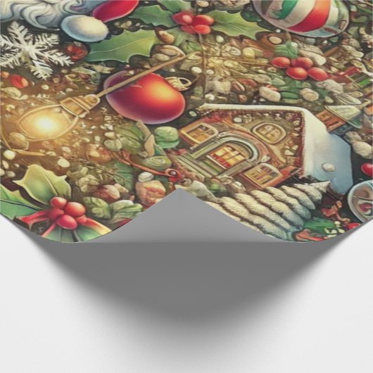 Weihnachtsfeier Geschenkpapier (Ecke)