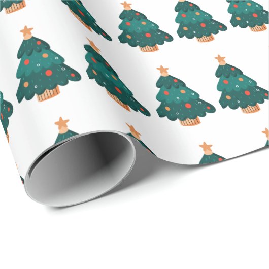 Weihnachtsfeier Geschenkpapier (Rolleneckpunkt)