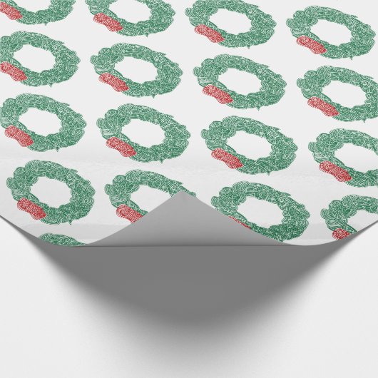 Weihnachtsfeier Geschenkpapier (Ecke)