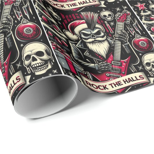 Weihnachtsfeier Geschenkpapier (Rolleneckpunkt)