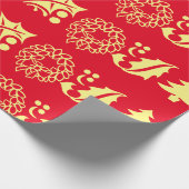 Weihnachtsfeier Geschenkpapier (Ecke)