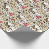 Weihnachtsfeier Geschenkpapier (Ecke)