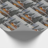 Weihnachtsfeier Geschenkpapier (Ecke)