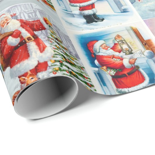 Weihnachtsfeier Geschenkpapier (Rolleneckpunkt)