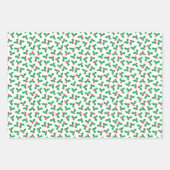 Weihnachtsfeier Geschenkpapier Set (Vorderseite 3)