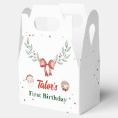 Weihnachtsfeier Geschenkschachtel (Geöffnet)